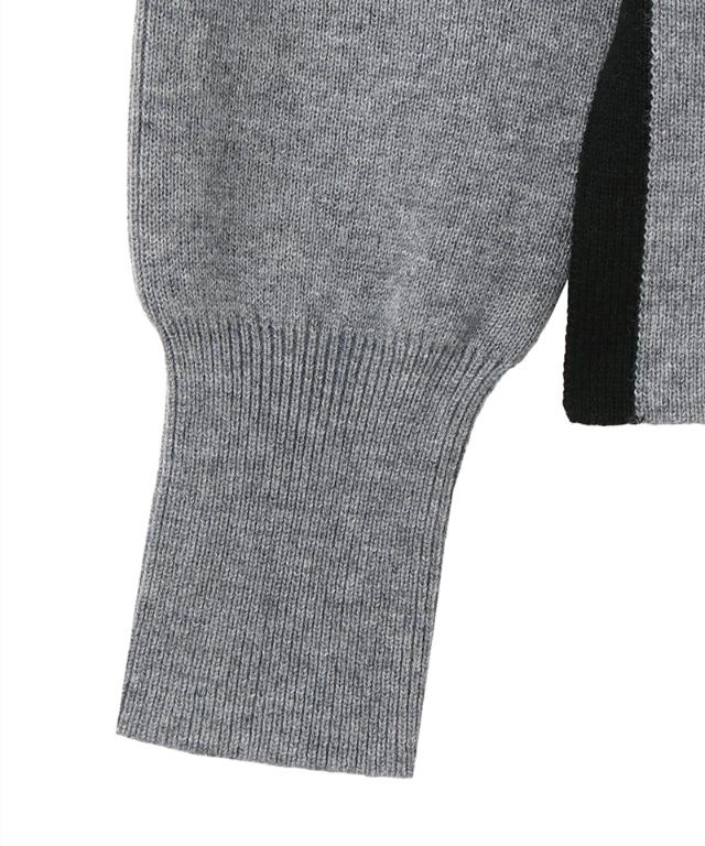 Vネックウールニット_gfa25aw-nt09