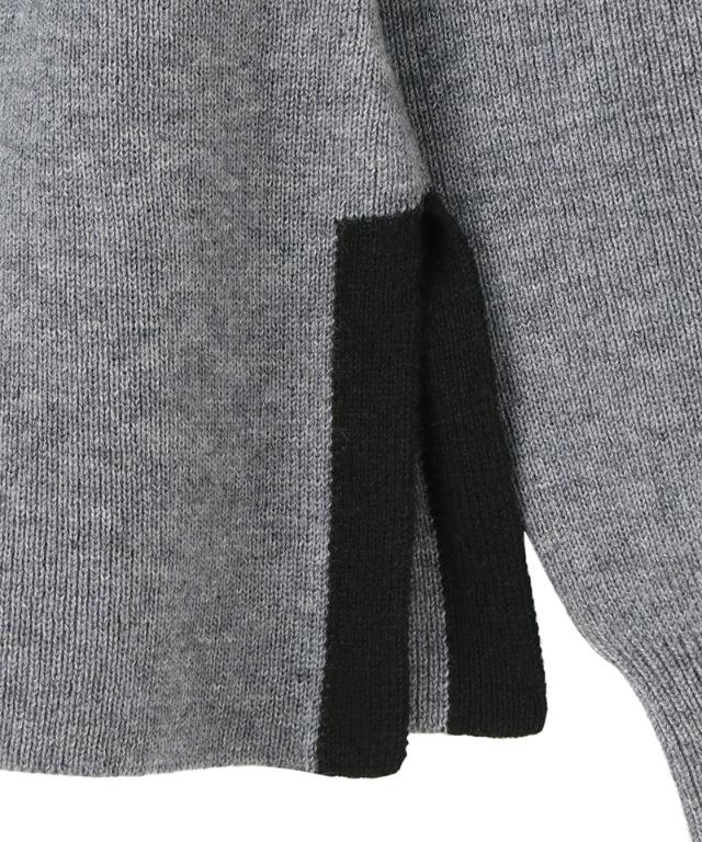 Vネックウールニット_gfa25aw-nt09