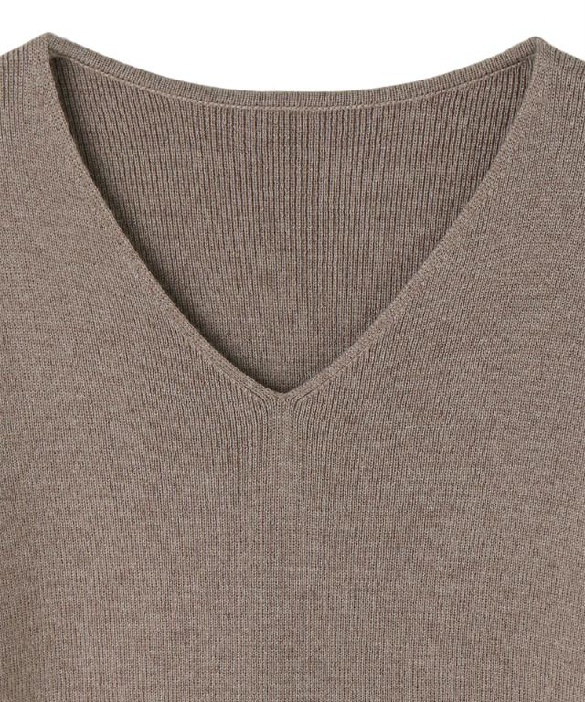 Vネックウールニット_gfa25aw-nt09