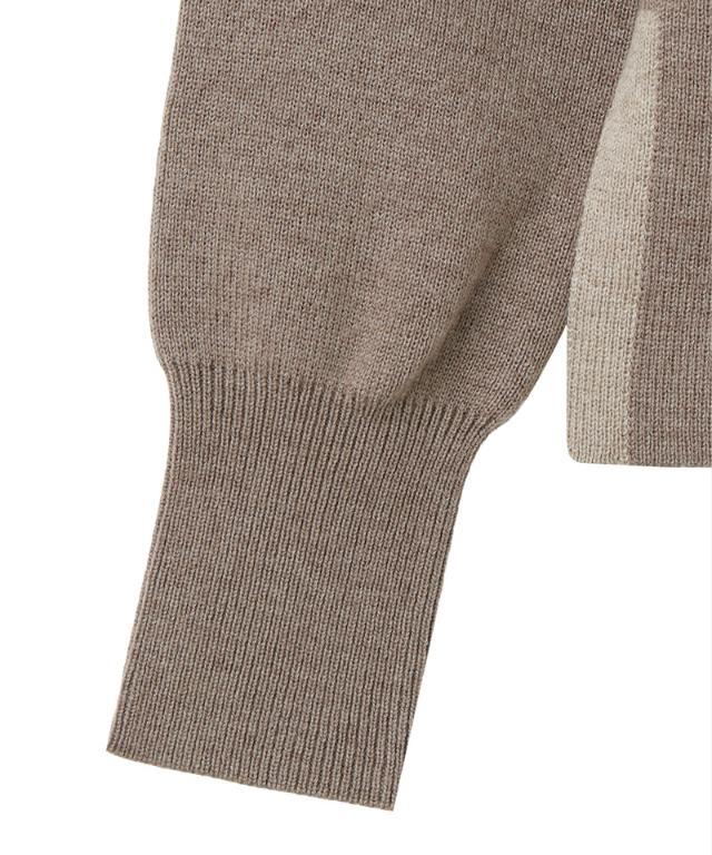 Vネックウールニット_gfa25aw-nt09