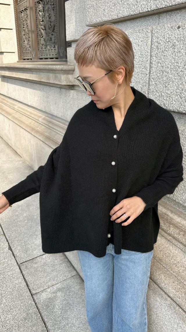 マルチウェイパールニット（ショールセット）