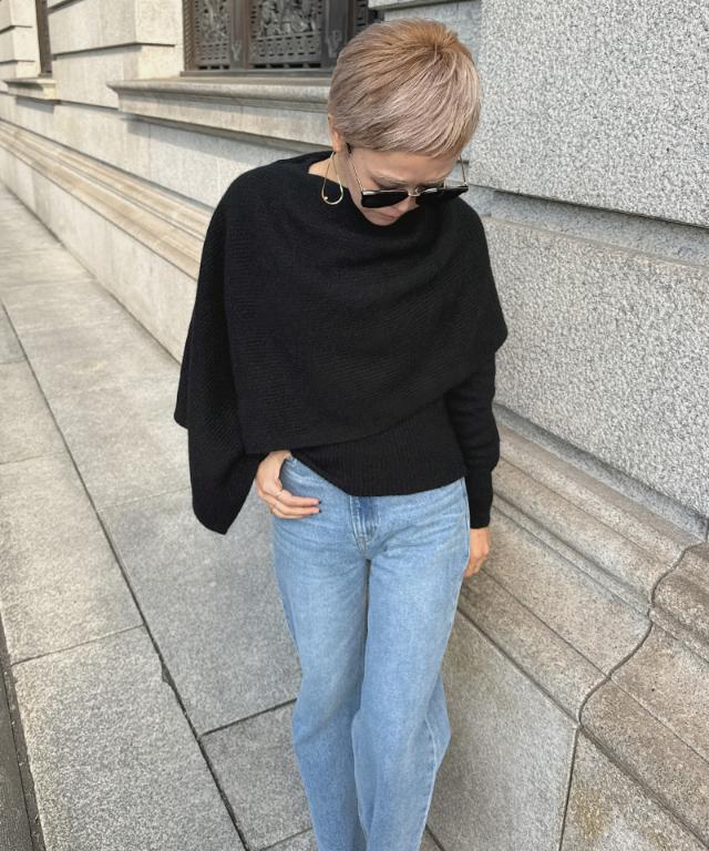 マルチウェイパールニット（ショールセット）_gfa25aw-nt11