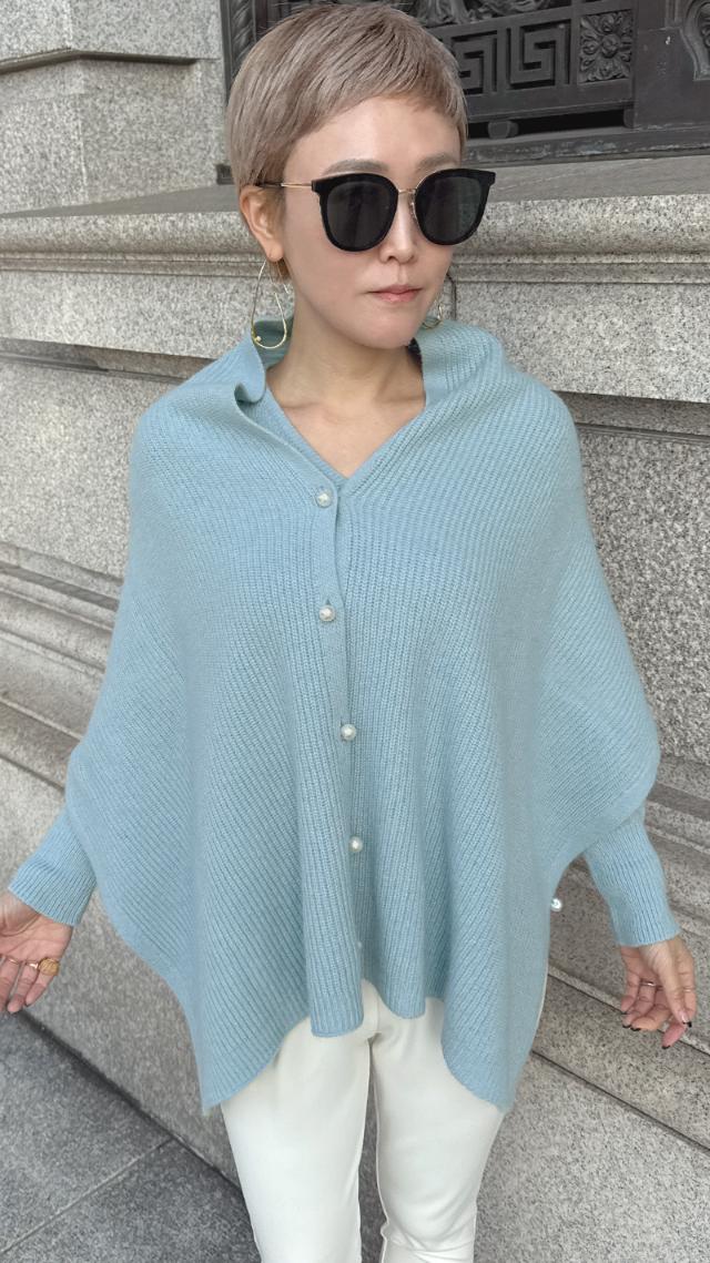 マルチウェイパールニット（ショールセット）