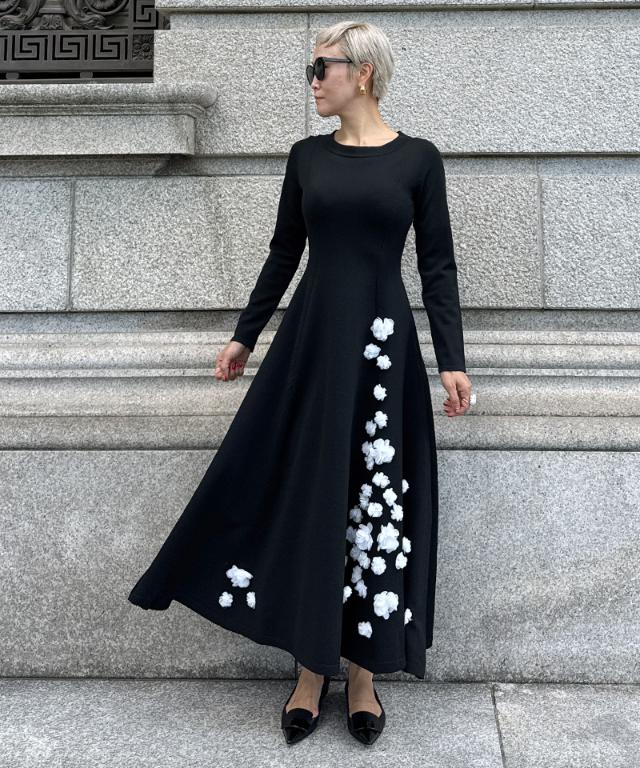 フラワーモチーフワンピース_gfa25aw-op05