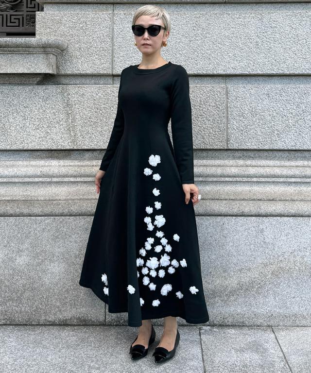 フラワーモチーフワンピース_gfa25aw-op05