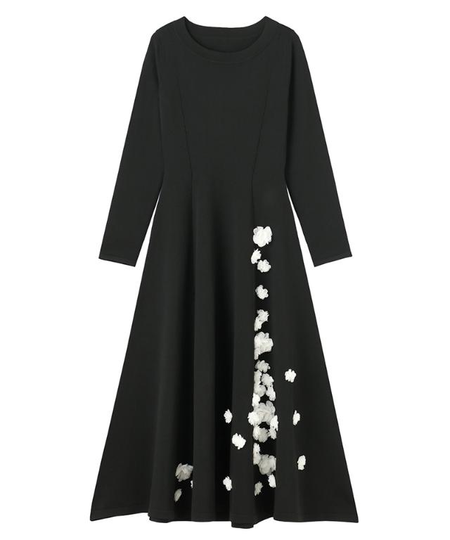 フラワーモチーフワンピース_gfa25aw-op05