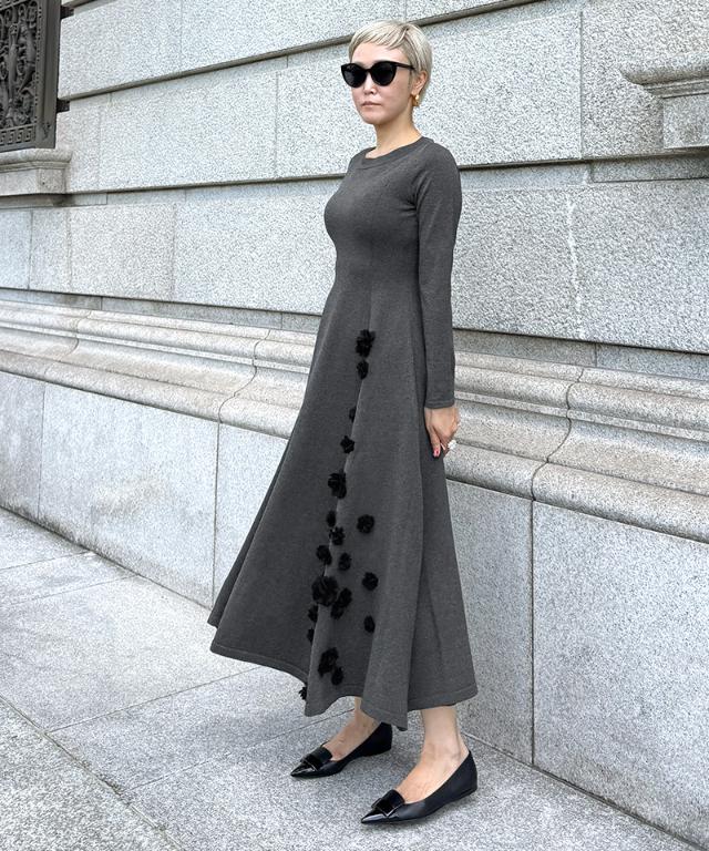 フラワーモチーフワンピース_gfa25aw-op05