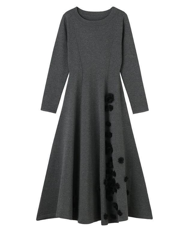 フラワーモチーフワンピース_gfa25aw-op05