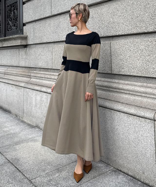 配色美ラインニットワンピース_gfa25aw-op12
