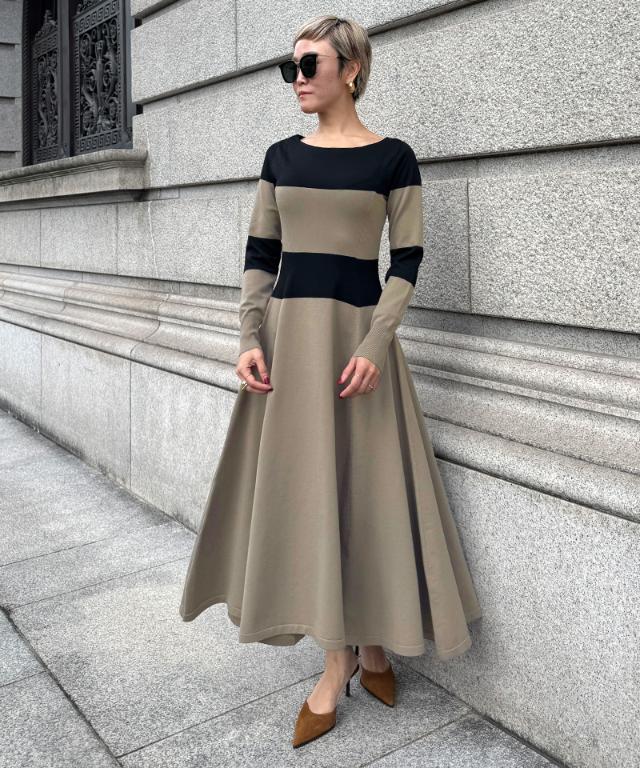 配色美ラインニットワンピース_gfa25aw-op12