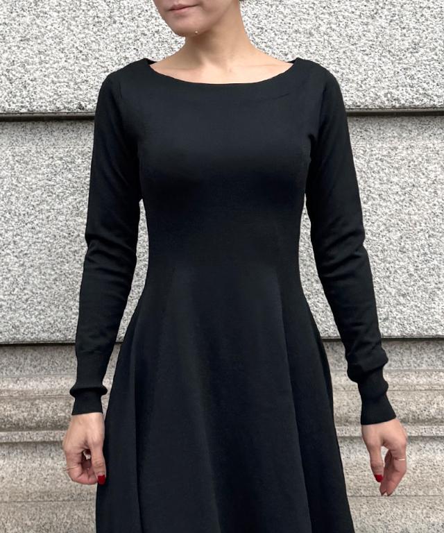 配色美ラインニットワンピース_gfa25aw-op12