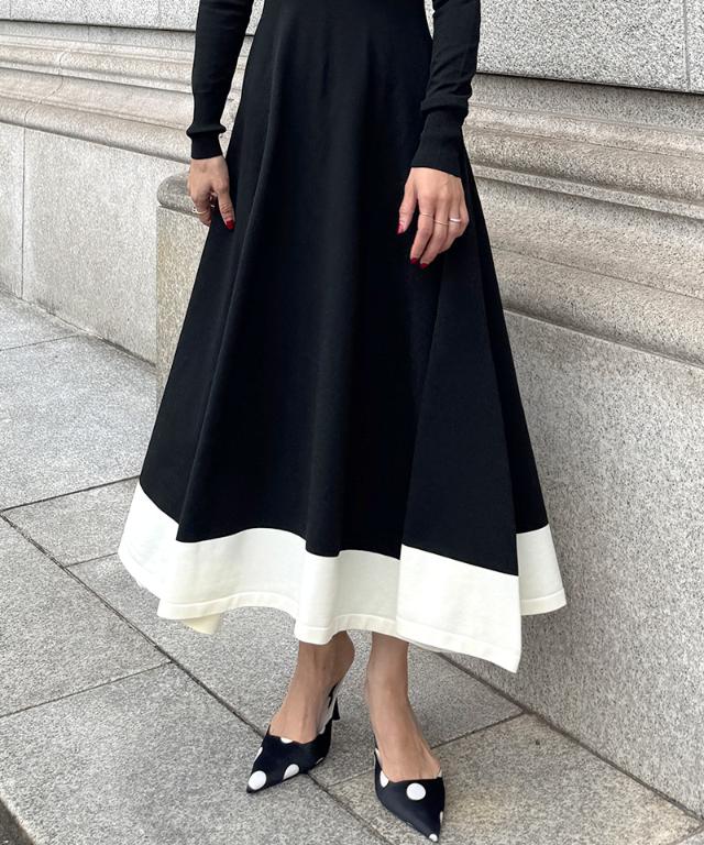 配色美ラインニットワンピース_gfa25aw-op12