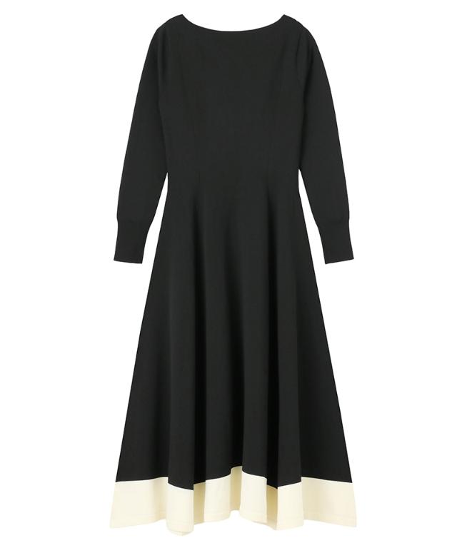 配色美ラインニットワンピース_gfa25aw-op12