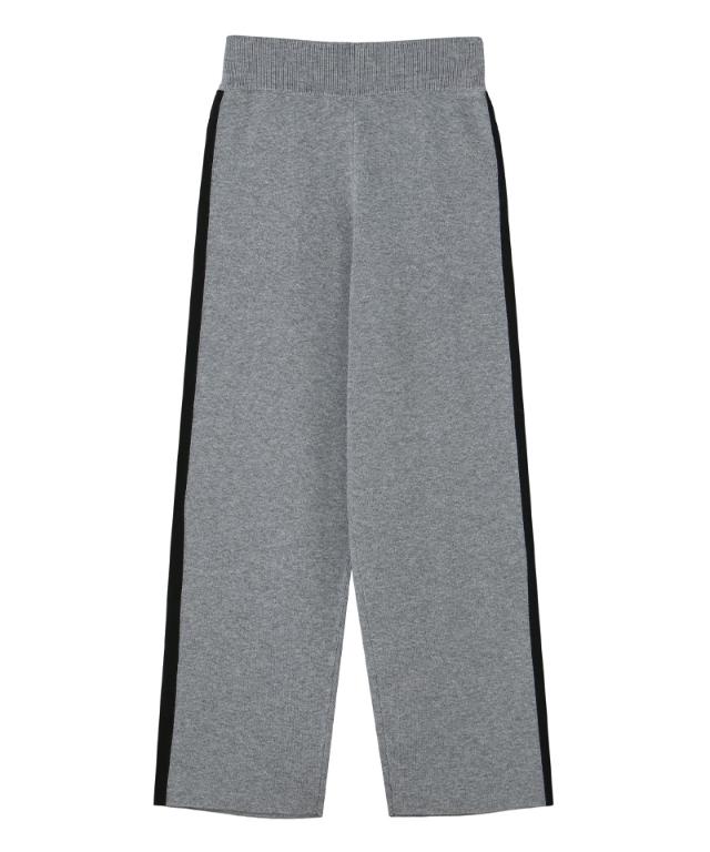 ウールサイドラインニットパンツ_gfa25aw-pt10