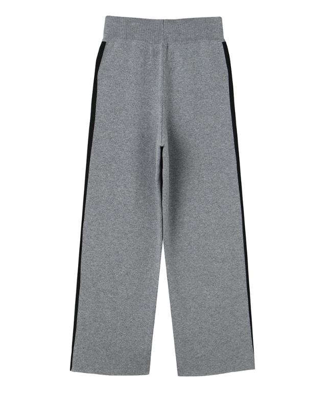 ウールサイドラインニットパンツ_gfa25aw-pt10