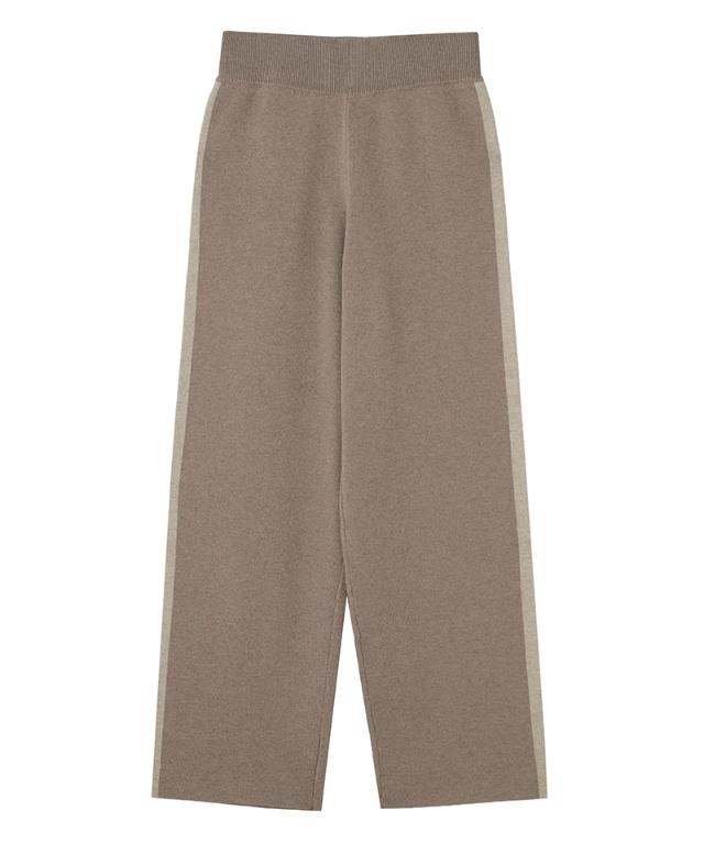 ウールサイドラインニットパンツ_gfa25aw-pt10