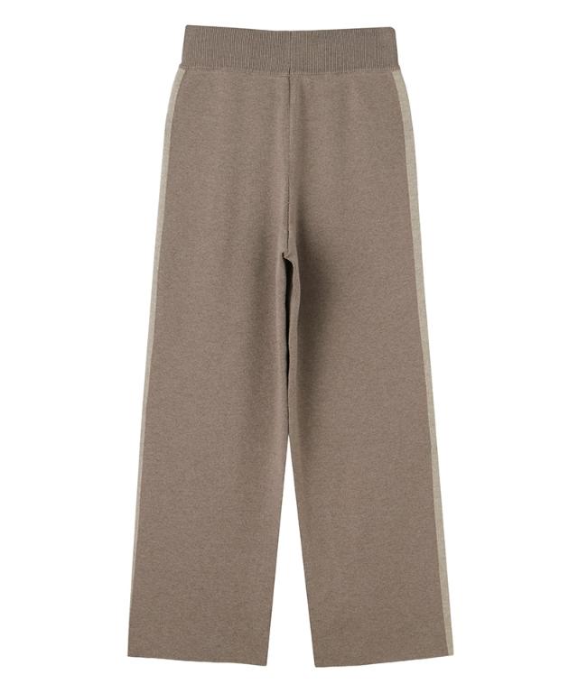 ウールサイドラインニットパンツ_gfa25aw-pt10