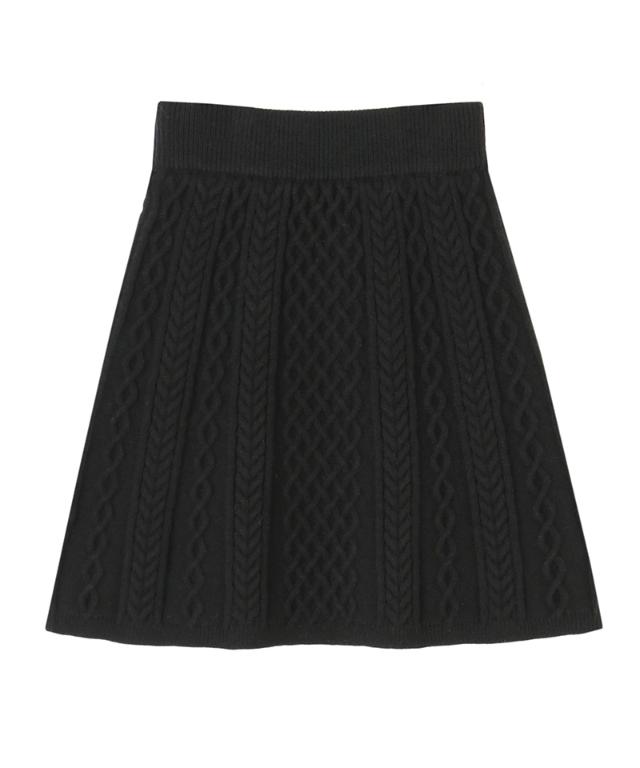 着痩せケーブルスカート_gfa25aw-sk08