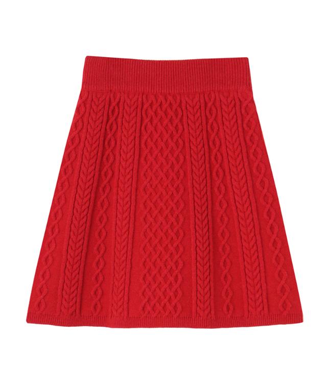 着痩せケーブルスカート_gfa25aw-sk08