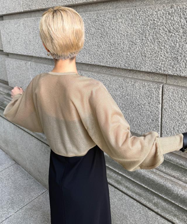 シアーボレロカーディガン_gfa25ss-nt11