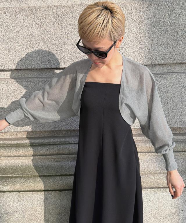シアーボレロカーディガン_gfa25ss-nt11