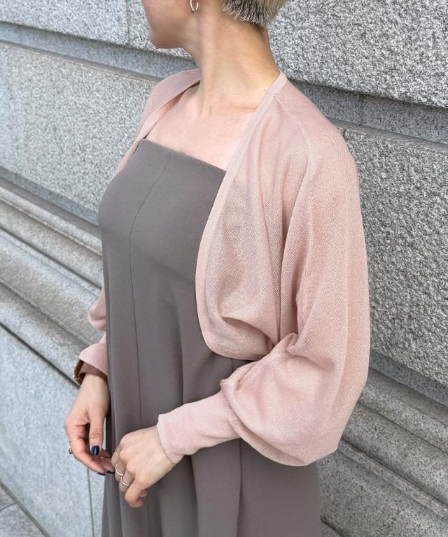 シアーボレロカーディガン_gfa25ss-nt11