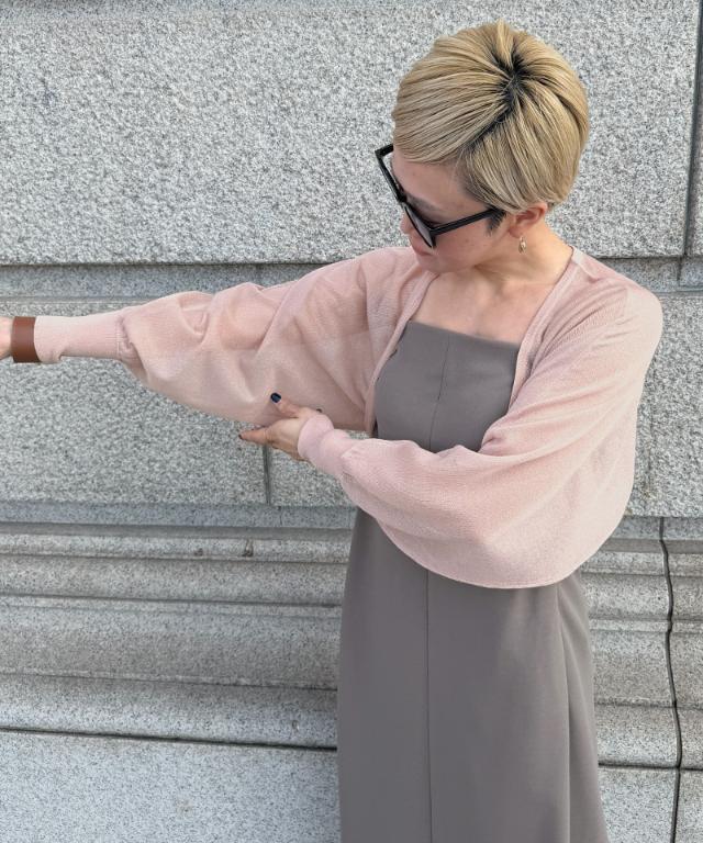 シアーボレロカーディガン_gfa25ss-nt11