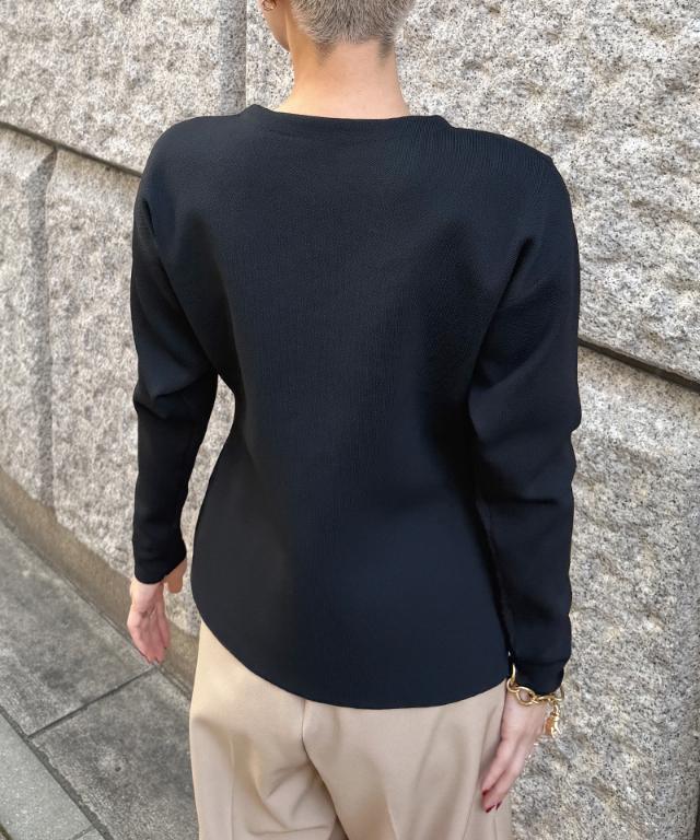 Vネックジップアップカーディガン_gfa26aw-nt07