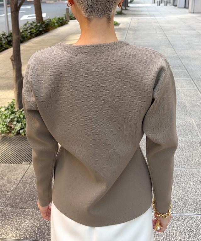 Vネックジップアップカーディガン_gfa26aw-nt07