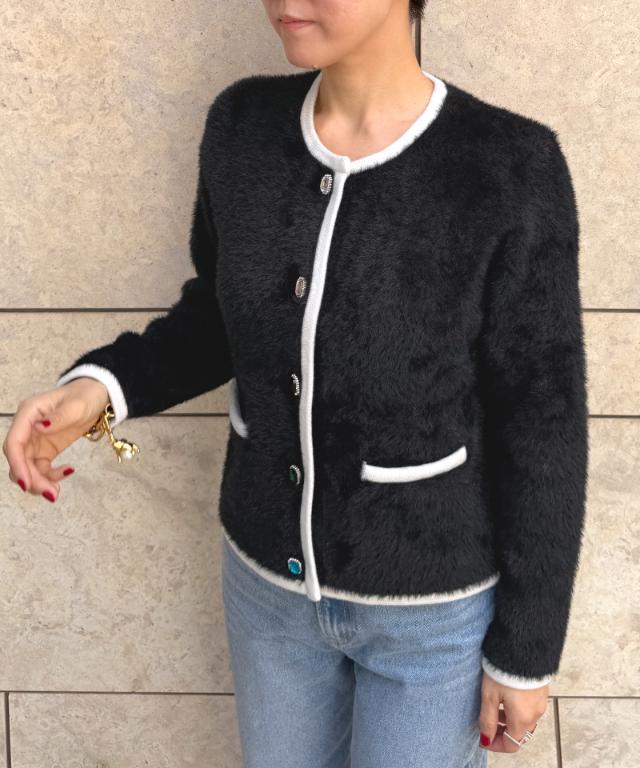 ビジューボタンニットジャケット_gfa26aw-nt12