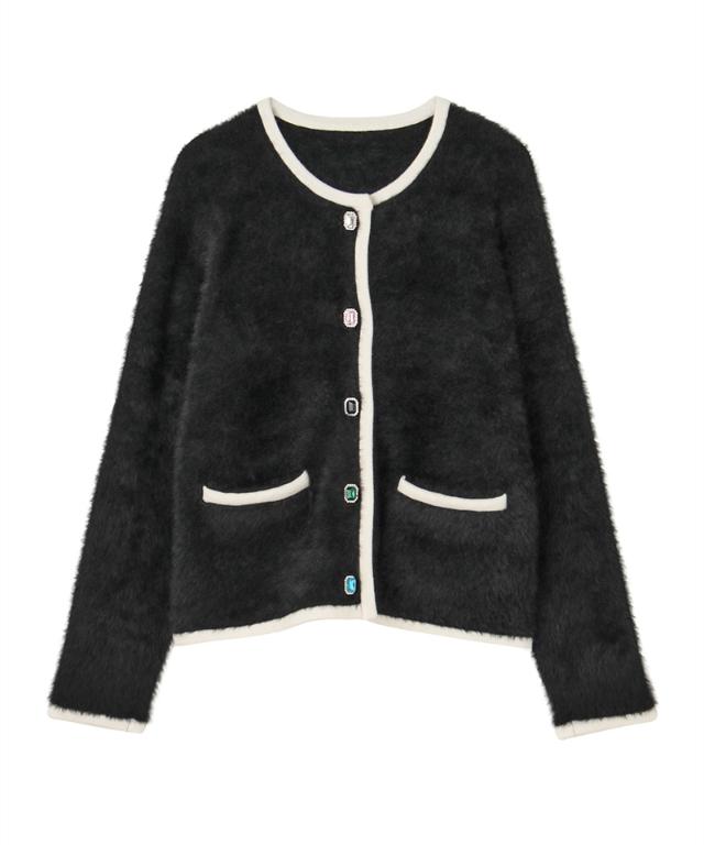 ビジューボタンニットジャケット_gfa26aw-nt12