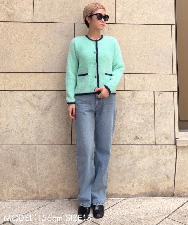 ビジューボタンニットジャケット_gfa26aw-nt12