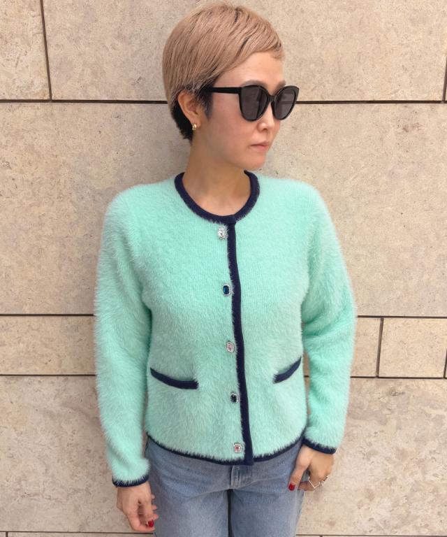 ビジューボタンニットジャケット_gfa26aw-nt12