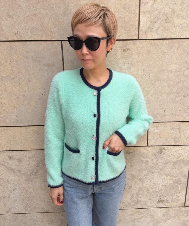 ビジューボタンニットジャケット_gfa26aw-nt12