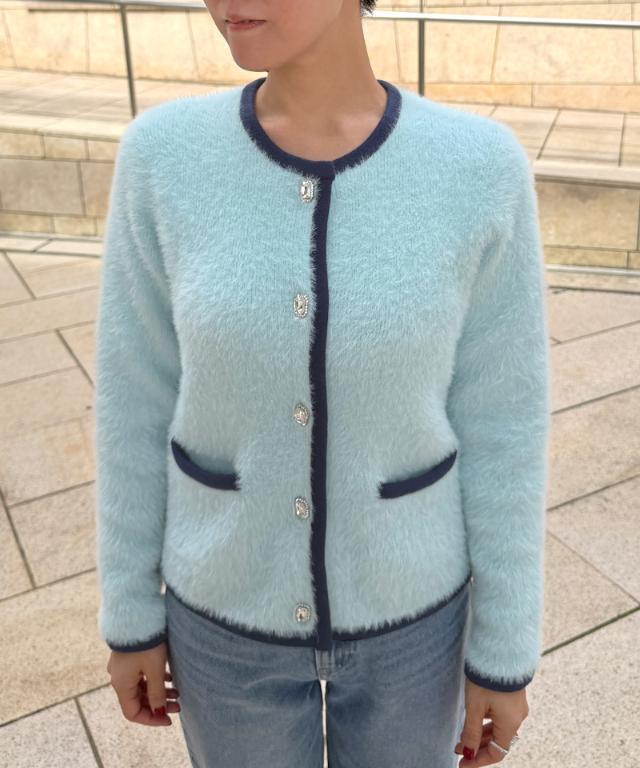ビジューボタンニットジャケット_gfa26aw-nt12
