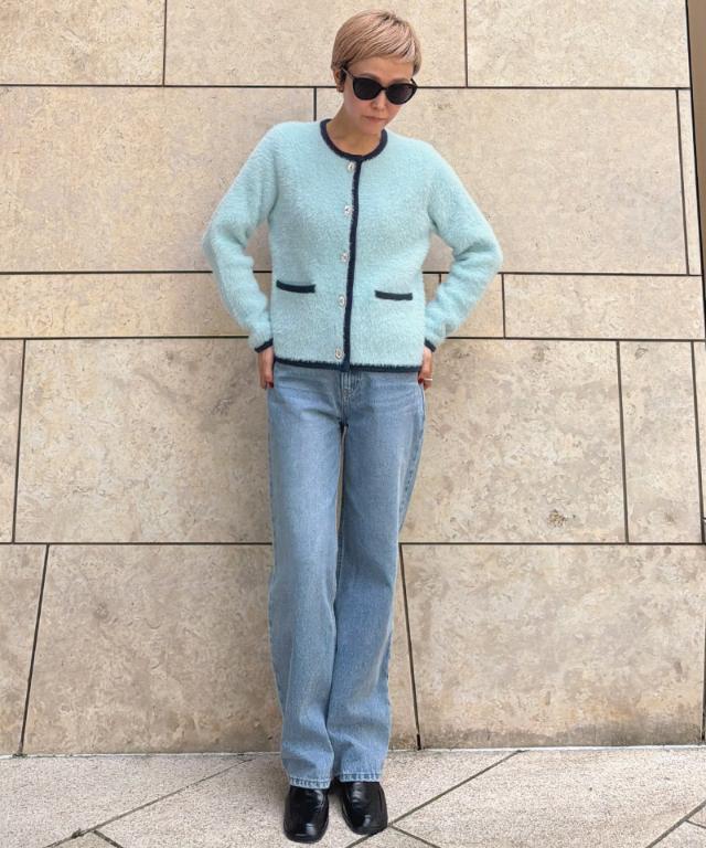 ビジューボタンニットジャケット_gfa26aw-nt12