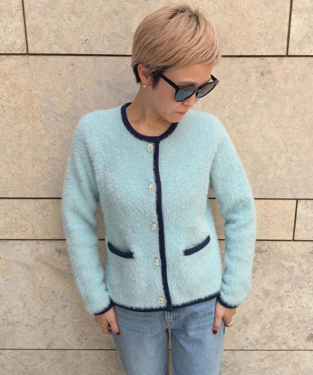 ビジューボタンニットジャケット_gfa26aw-nt12