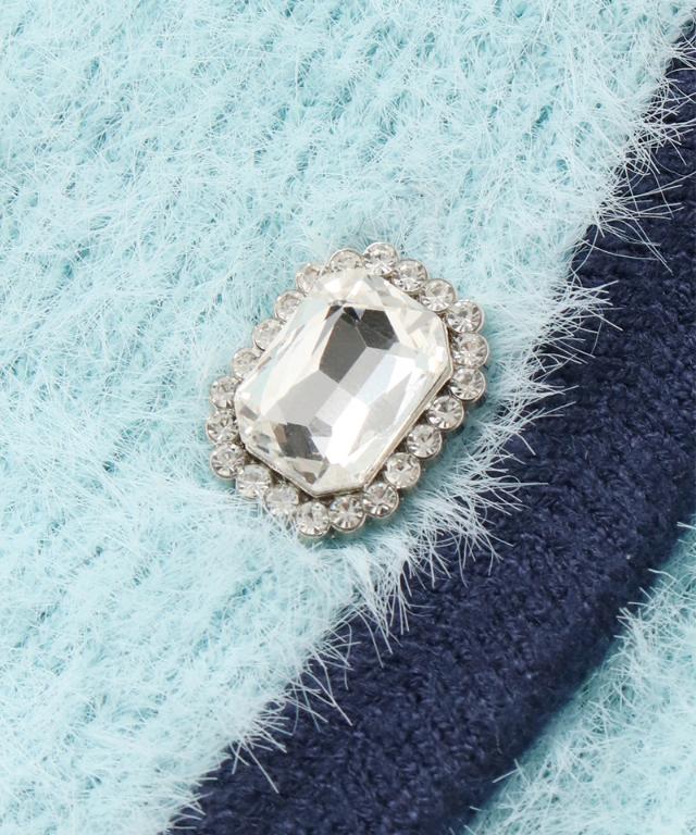 ビジューボタンニットジャケット_gfa26aw-nt12