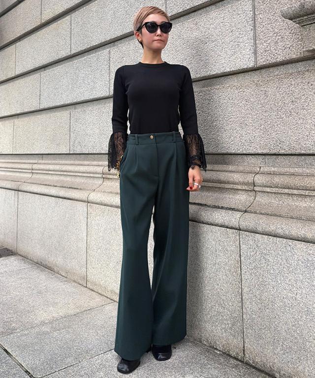 袖レースニット_gfa26aw-nt14