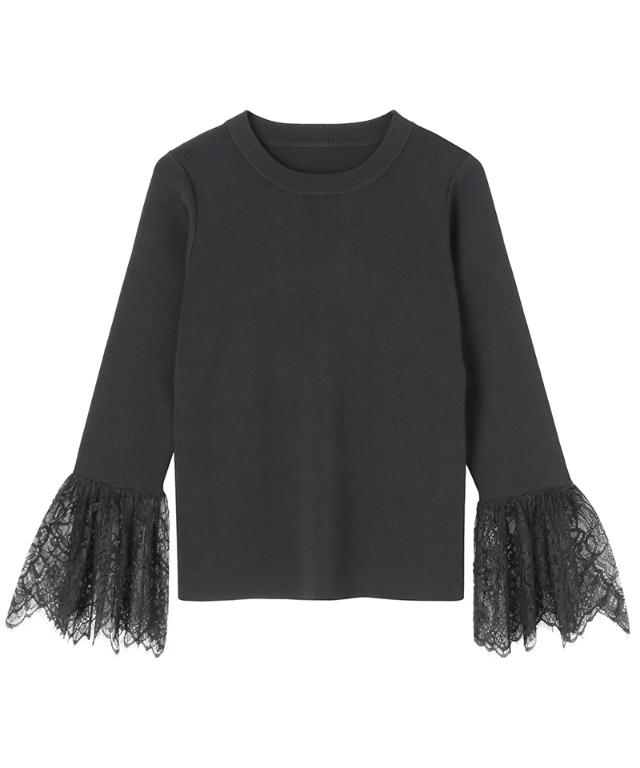 袖レースニット_gfa26aw-nt14