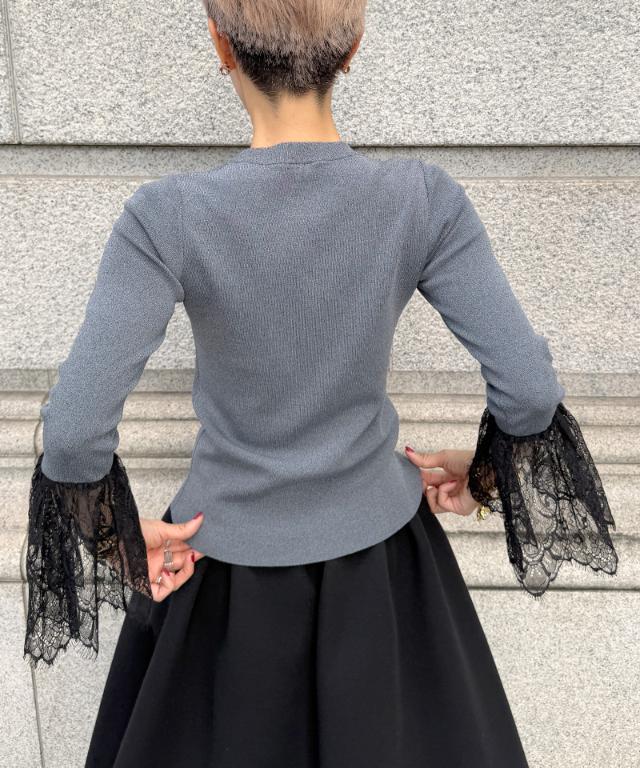 袖レースニット_gfa26aw-nt14