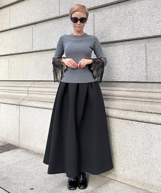 袖レースニット_gfa26aw-nt14