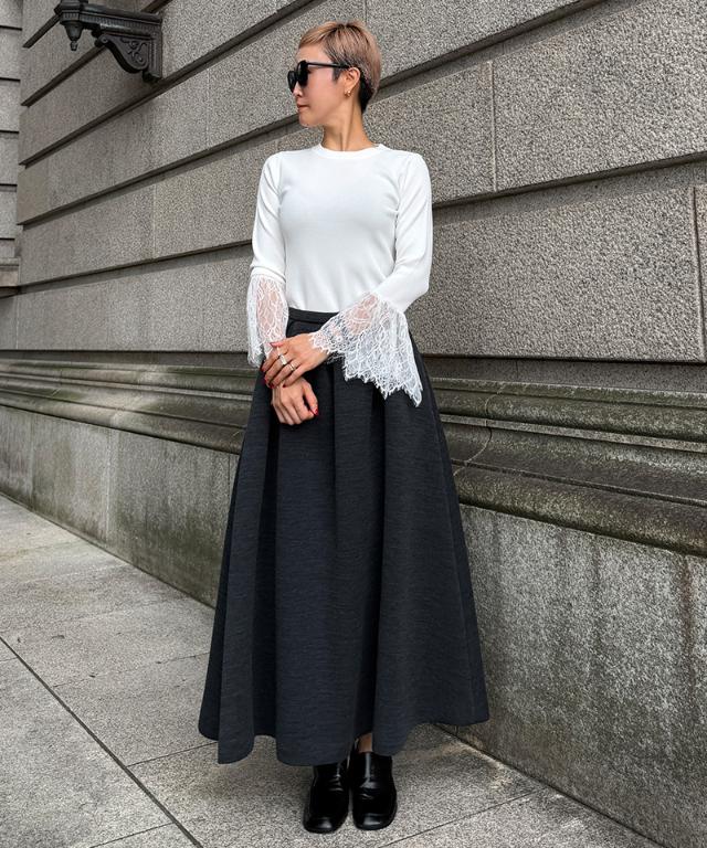 袖レースニット_gfa26aw-nt14