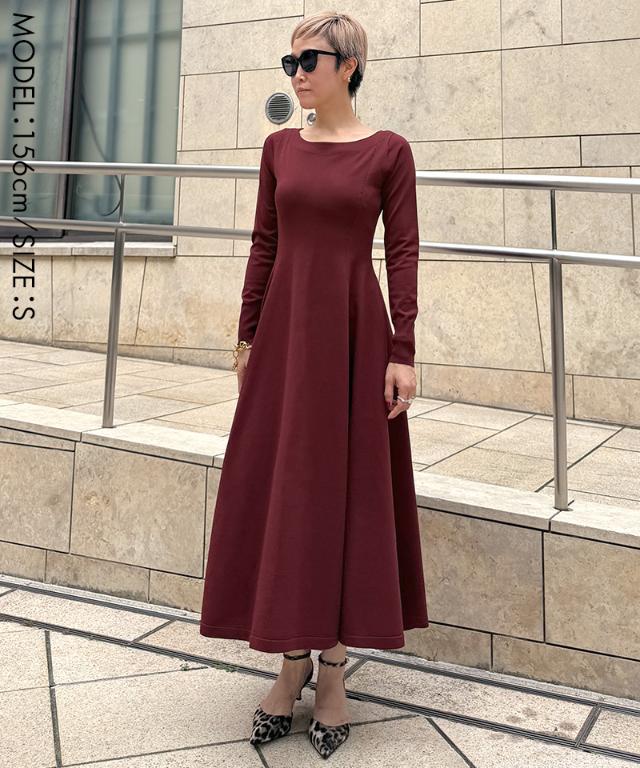配色美ラインニットワンピース_gfa26aw-op17