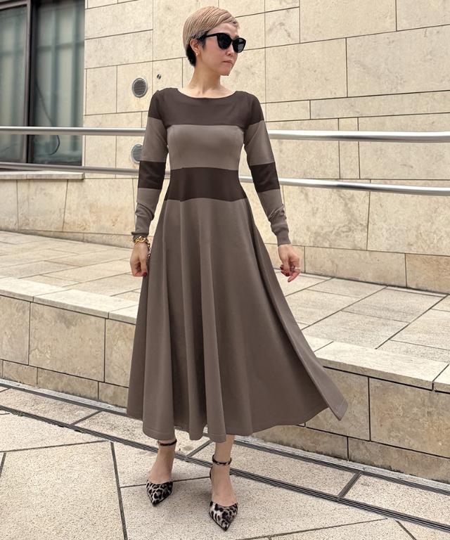 配色美ラインニットワンピース_gfa26aw-op17