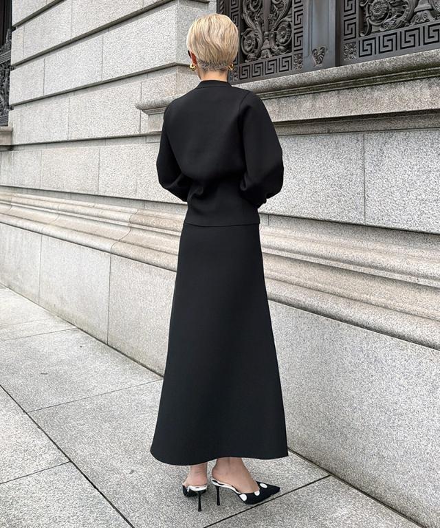 トップボタン立体カーディガン_gfa26ss-nt01