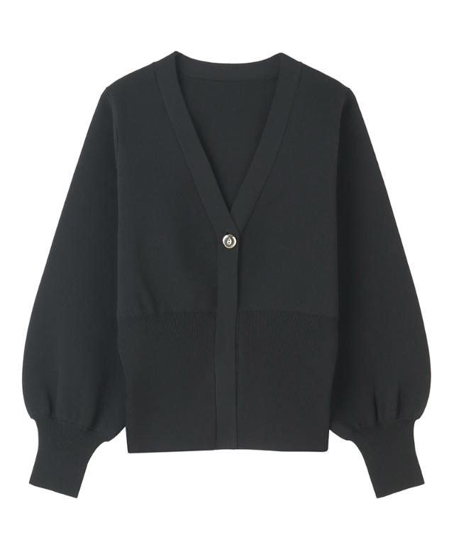 トップボタン立体カーディガン_gfa26ss-nt01