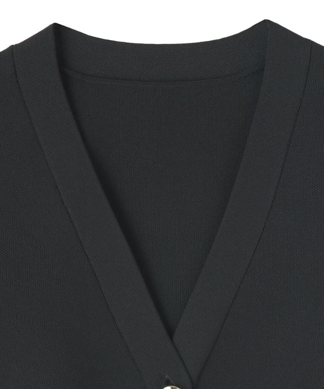 トップボタン立体カーディガン_gfa26ss-nt01