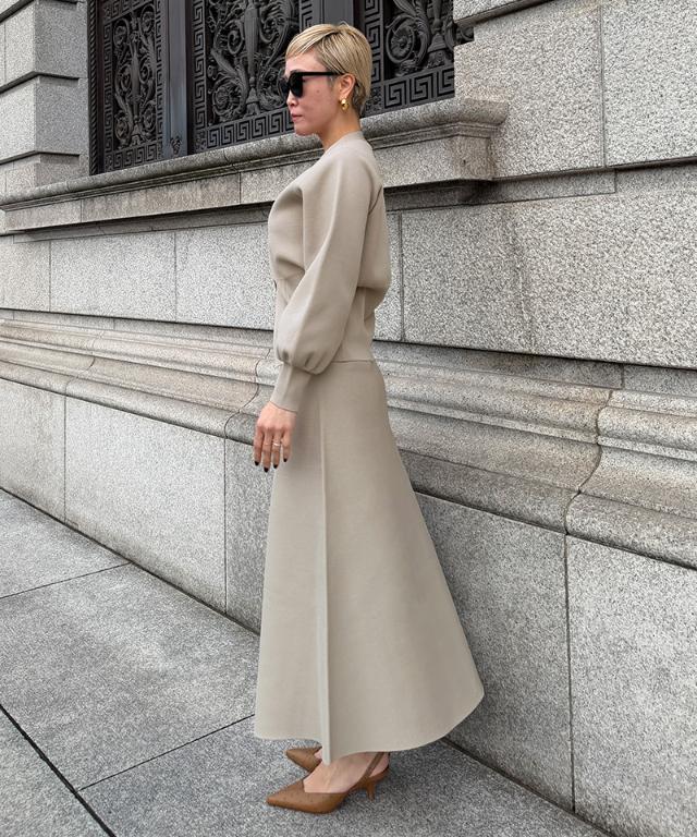 トップボタン立体カーディガン_gfa26ss-nt01