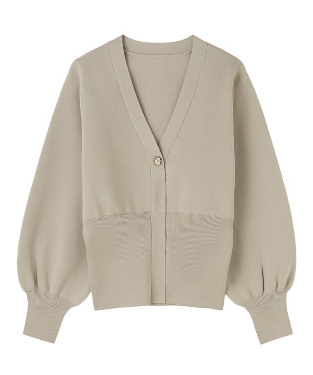 トップボタン立体カーディガン_gfa26ss-nt01